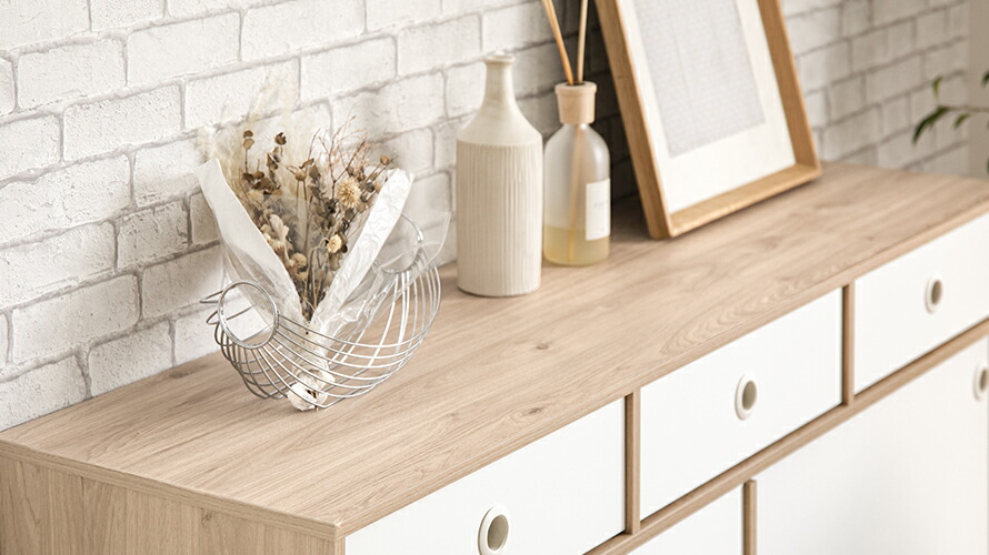 北欧 デンマーク製 サイドボード ビーチ無垢材 キャビネット検skovby