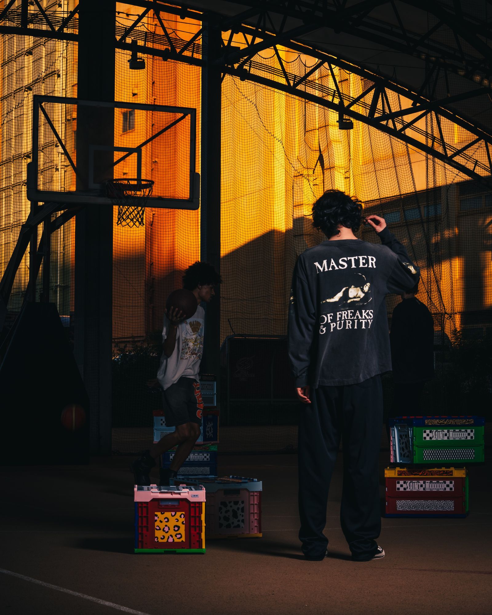 SAINT M×××××× - SM-MK8-0000-028 / LS T-SHIRT / MEDUSA / BLACK ロン