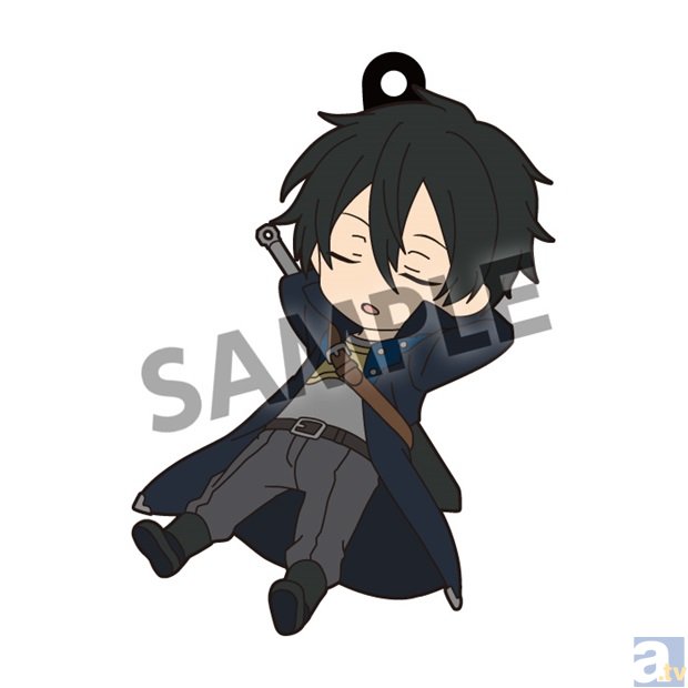 ソードアート・オンラインII』ラバーストラップが予約受付中