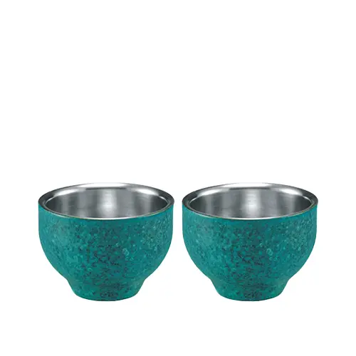 ORI-EN 二重ぐい呑み2個セット - Kanaete(カナエテ) - アイデアを