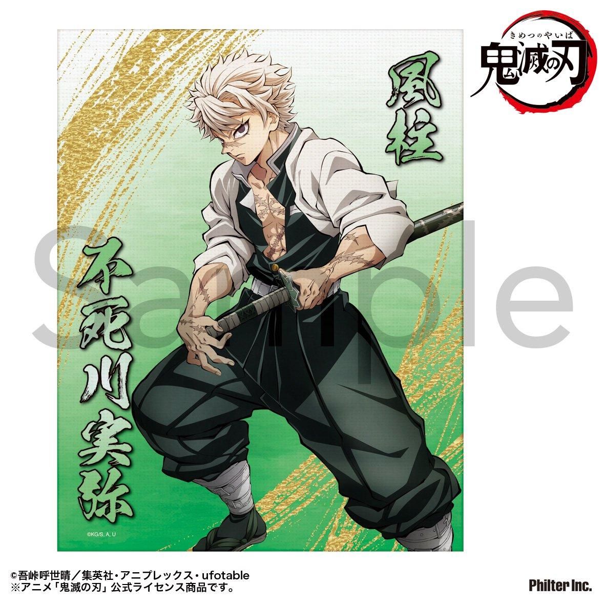 アニメ「鬼滅の刃」 ミニキャンバス 不死川実弥 - Pアニメストア