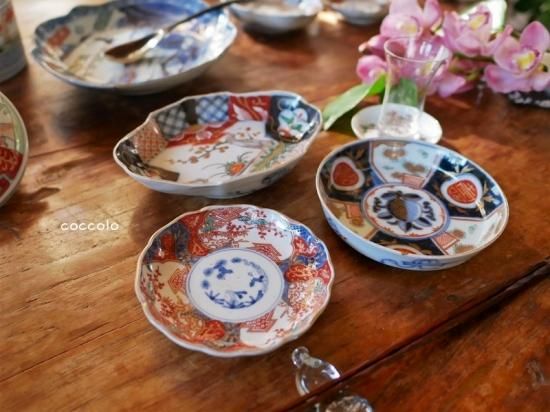 アンティーク器 印判皿 染付皿 和食器通販「暮らしの古民具・器こっころ」