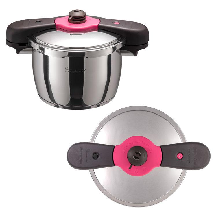 魔法のクイック料理 ワンダーシェフ 両手圧力鍋 5.5L IH対応 カレー