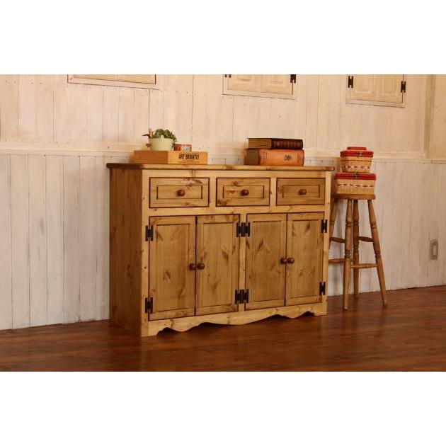 カントリー家具キャビネット ナチュラルカントリー 北欧家具 パイン