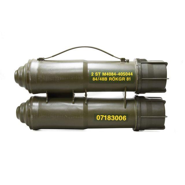 実物USED 84mm無反動砲カールグスタフ砲弾ケース (405044B) NoBrand製