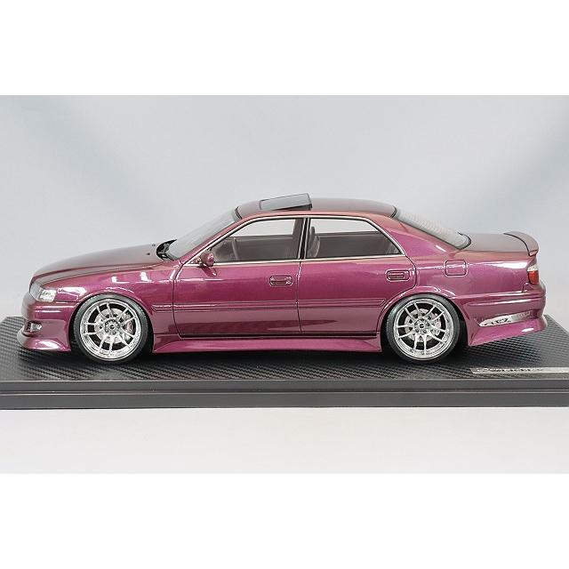 イグニッションモデル 1/18 VERTEX JZX100 チェイサー パープル