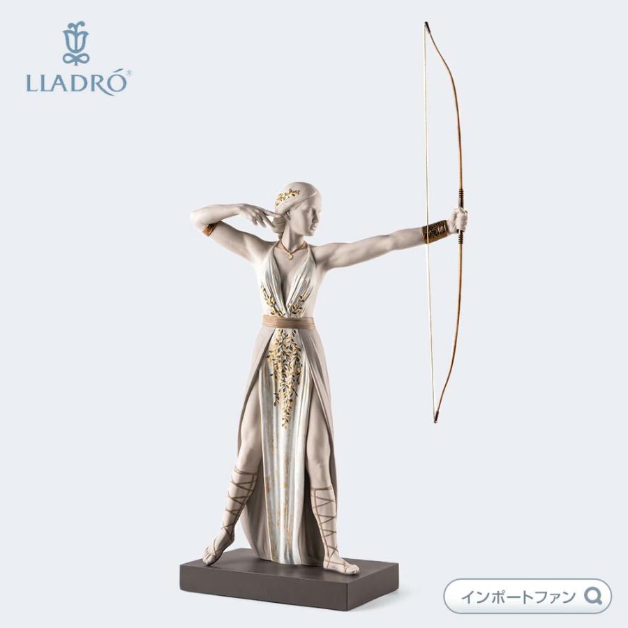 LLADRO（リヤドロ） ディアナ 女神 女性 歴史 ファンタジー 01009586