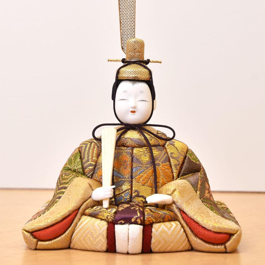 雛人形 コンパクト 木目込み 一秀 収納飾り 15人飾り 十五人 3段段飾り