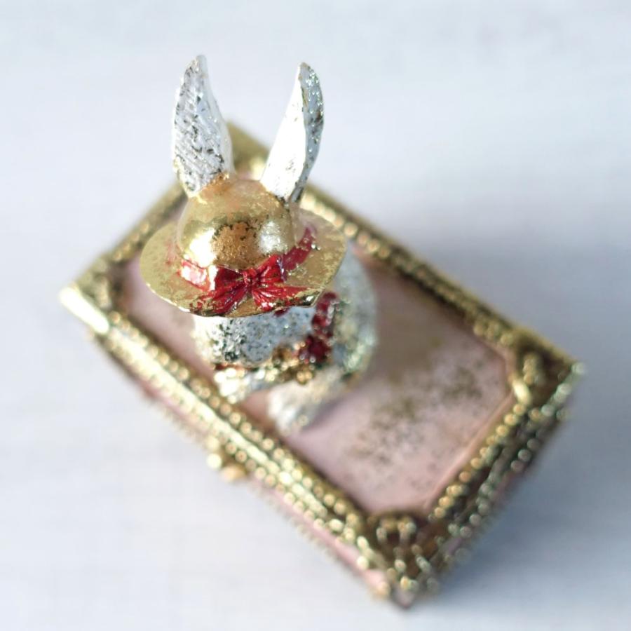 Rabbit house ラビットハウス オルゴール 小物入れ メイクボックス