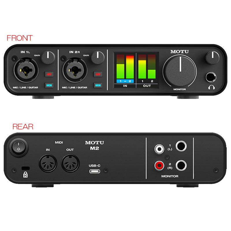 MOTU M2 安心の日本正規品！ : サンフォニックスYahoo!店 - 通販