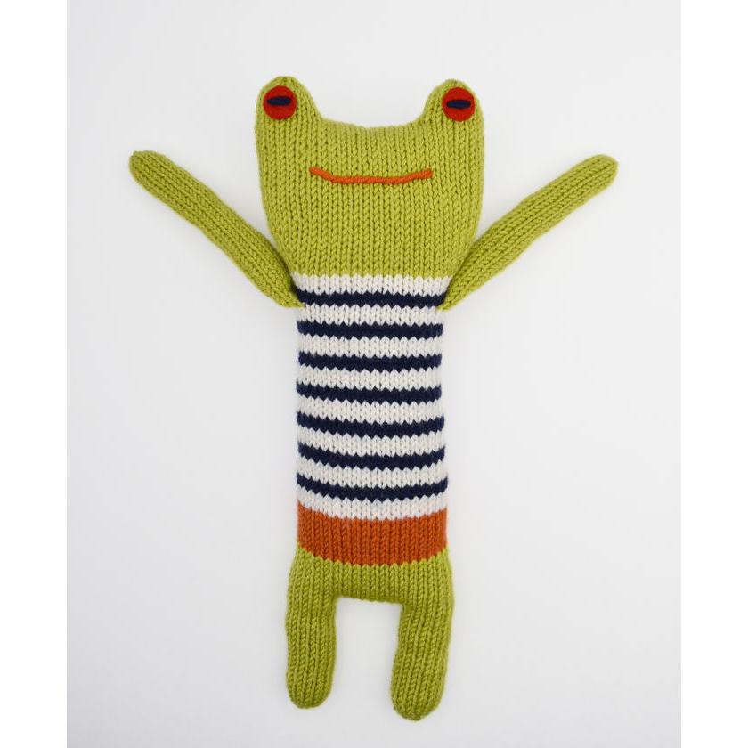 ナガイマサミさんデザイン！ ブランドで編むかえるのあみぐるみ ゆる