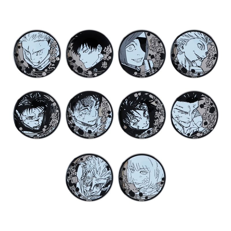 呪術廻戦』シルバー缶バッジコレクション （全10種／ランダム1種