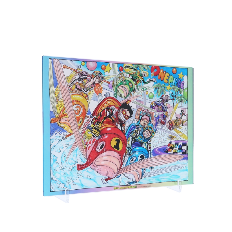 完全受注生産『ONE PIECE』箔入りアクリルアート －連載28