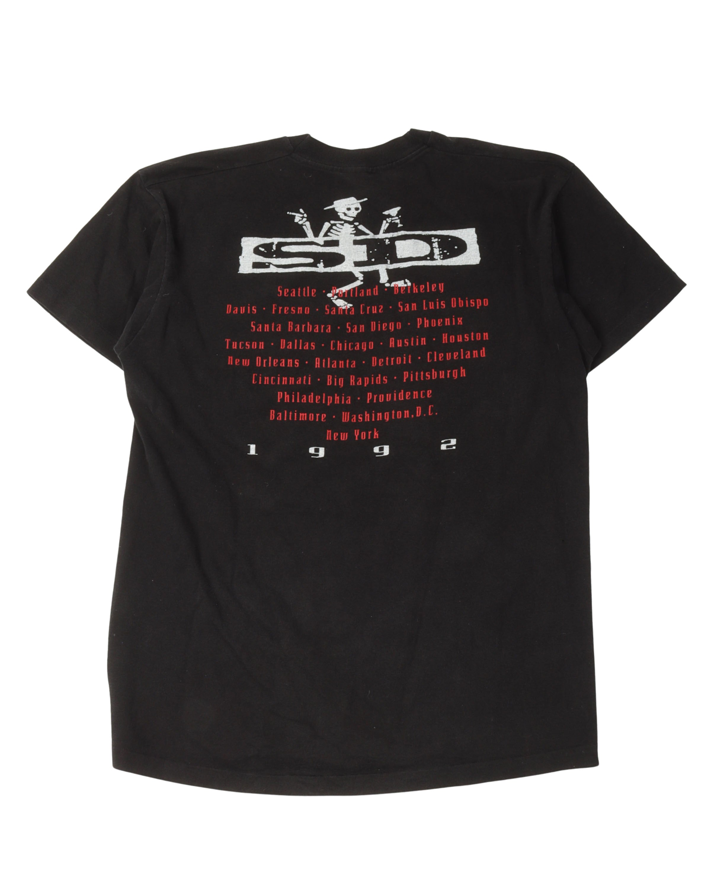 Vintage Social Distortion 1992 Tour T-Shirt – Justin Reed