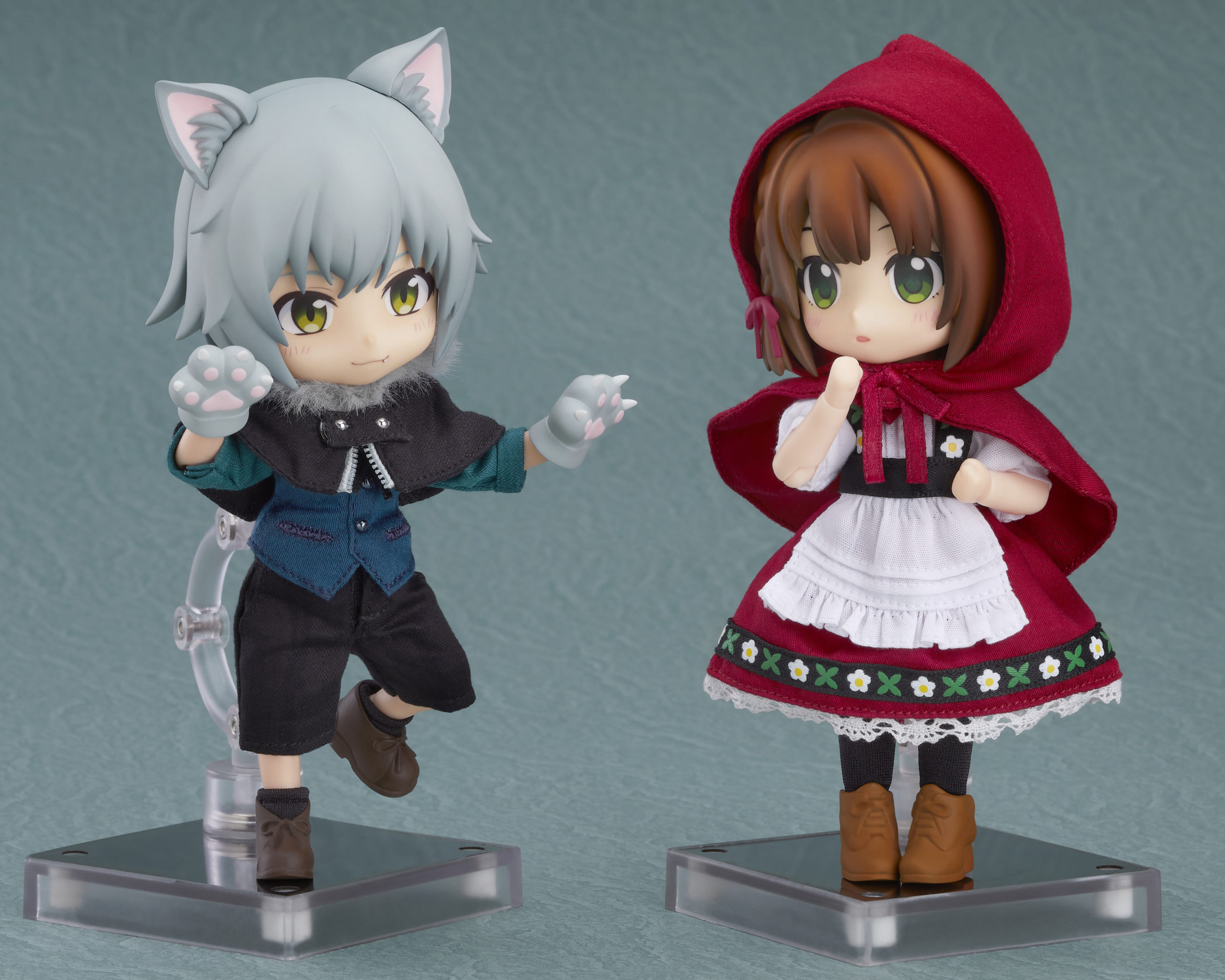 ねんどろいどどーる 】赤ずきんちゃん:ローズ/狼くん:アッシュ 企画