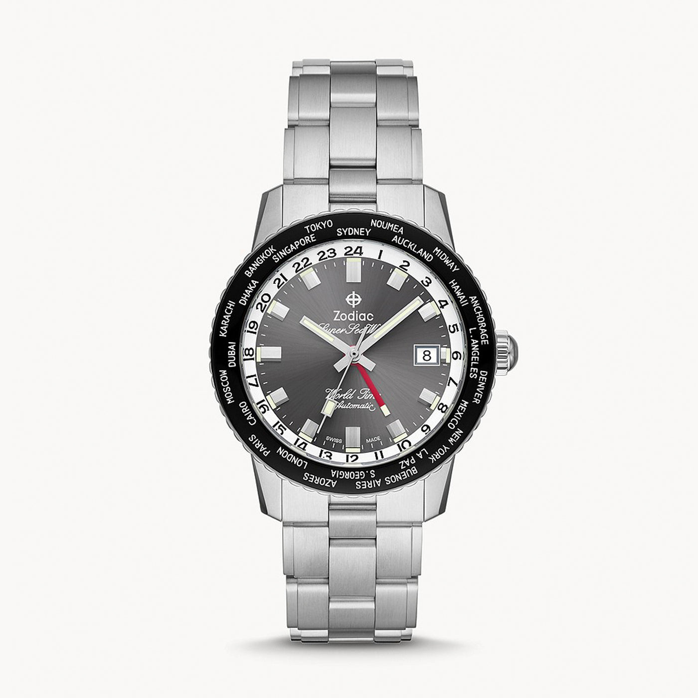 Zodiac Super Sea Wolf GMT World Time Automatic – ZO9409 – Little