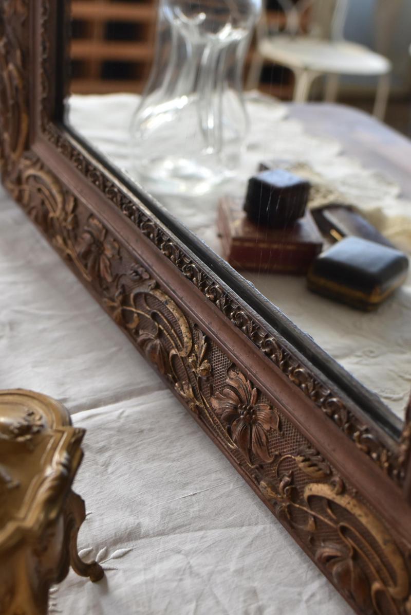 フランスアンティークインテリア アンティークミラー.57 ルイ