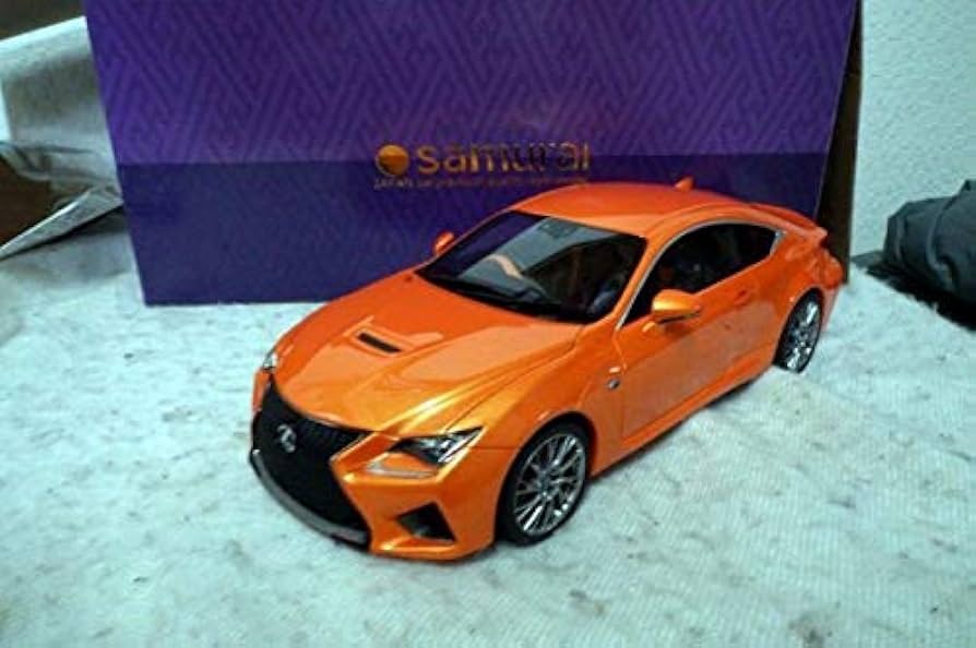 Amazon | 京商 レクサス RC F 1/18 ミニカー オレンジ LEXUS