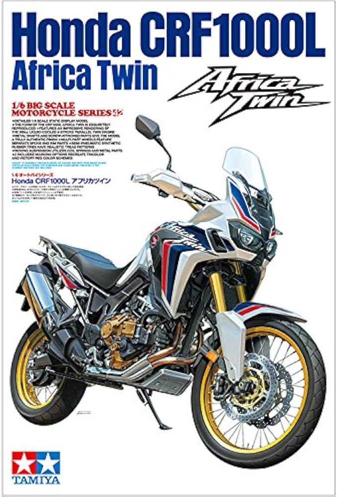 Amazon.com: Tamiya 1/6 Motorcycle Series No.42 Honda CRF 1000 L
