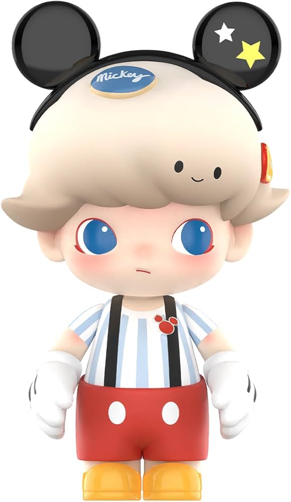 Amazon.co.jp: POP MART MEGA JUST DIMOO 400% Mickey Mouse : おもちゃ