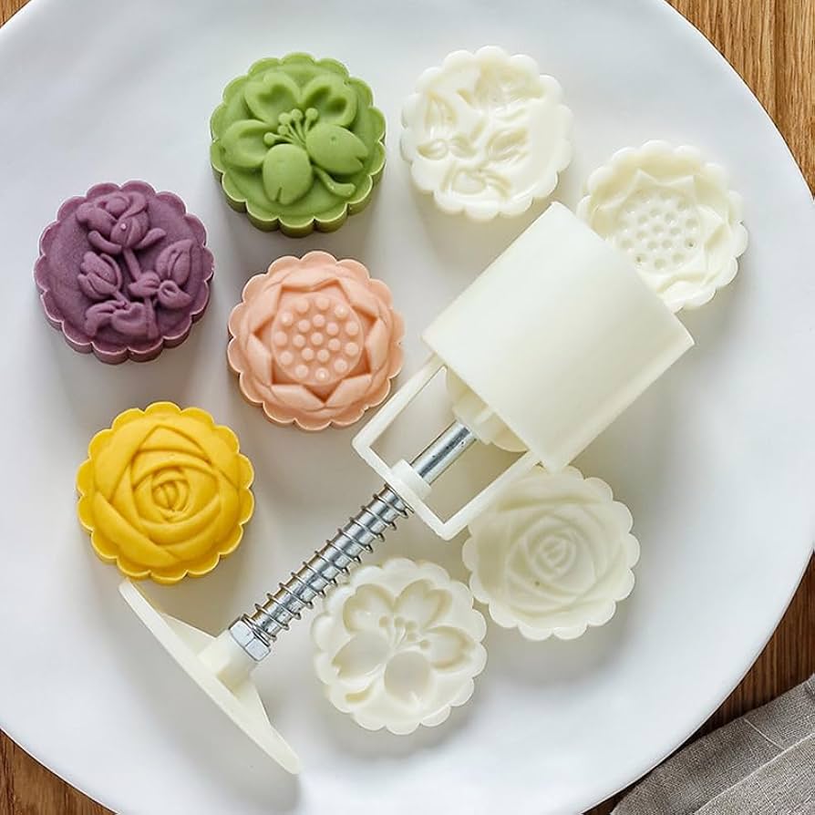 Amazon | 月餅型 ムーンケーキ型 月餅モールド DIY 50g 和菓子