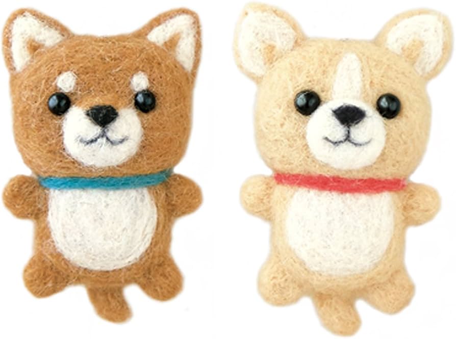 Amazon.co.jp: ハマナカ フェルト羊毛キット ふわふわ羊毛でつくる