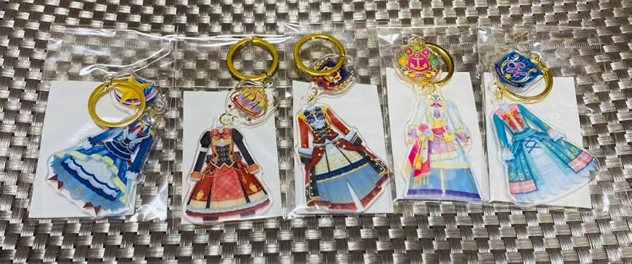 Amazon.co.jp: アイカツ プレミアムドレス アクリル キーホルダー 星宮
