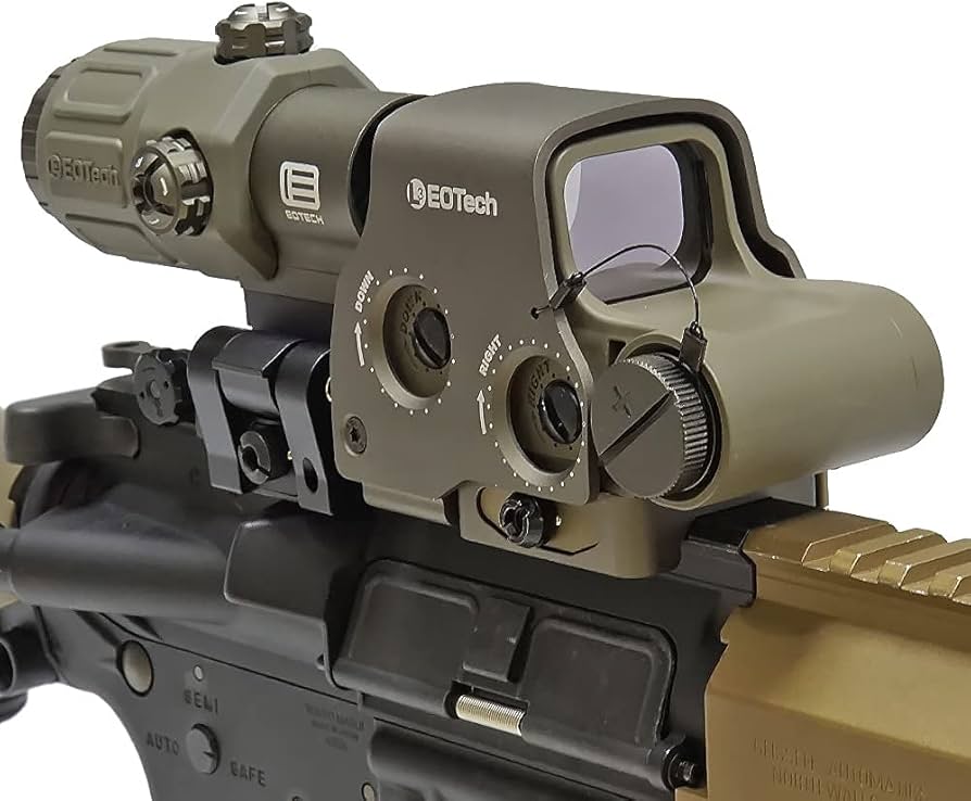 ホロサイト×2 マグニファイア グリップ EOTech ホロサイトマグニ