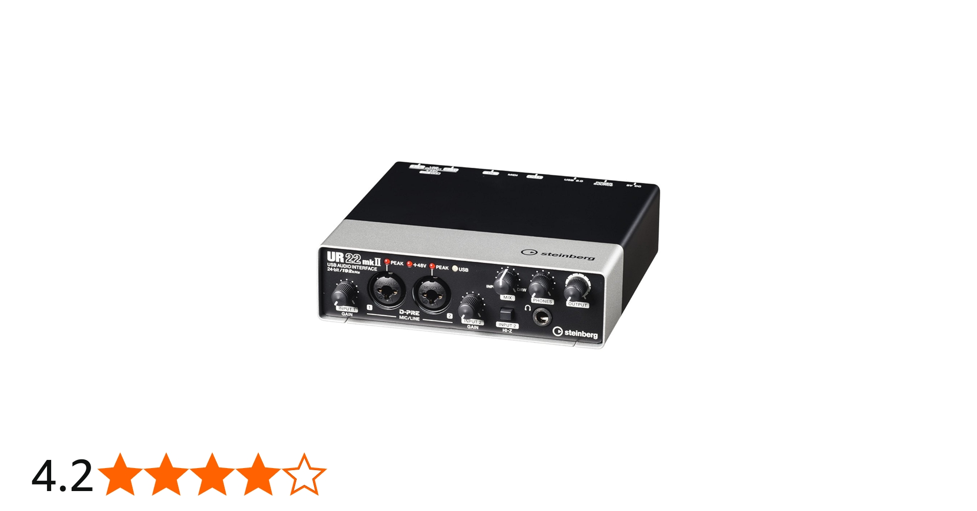 Amazon.co.jp: Steinberg スタインバーグ 2x2 USB2.0 24bit/192kHz