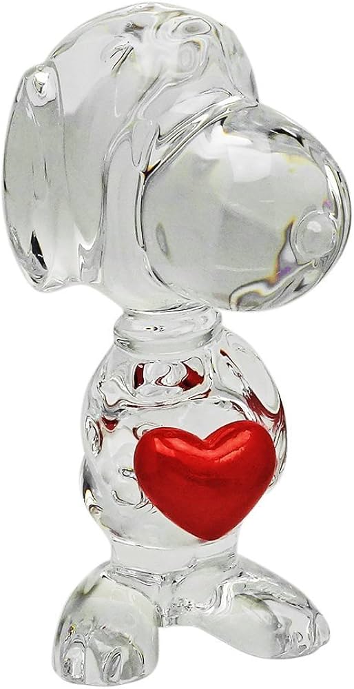 Amazon.com: Baccarat Crystal Cartoon Snoopy Figurine #2613001
