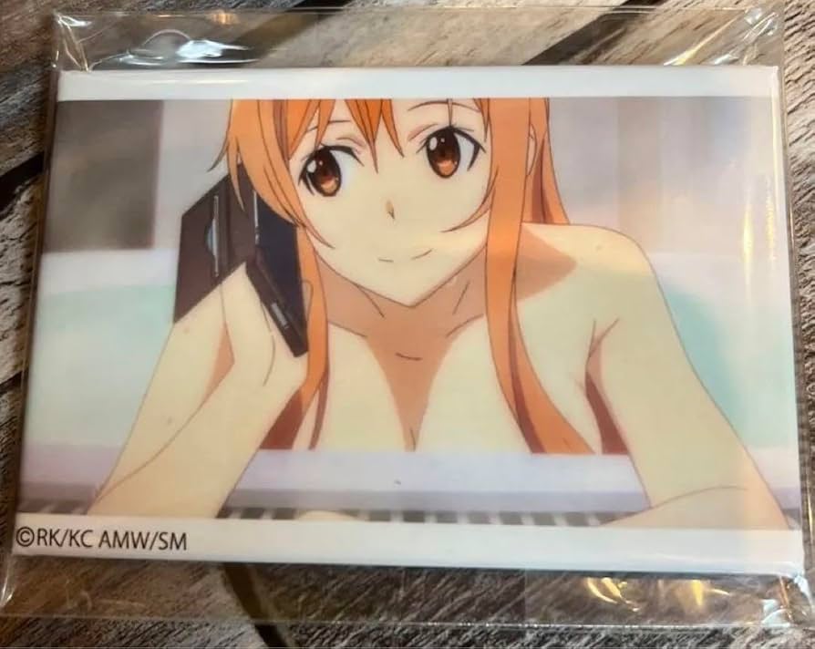 Amazon.co.jp: アスナ百景 入浴 メモリアル缶バッジ SAO ソードアート