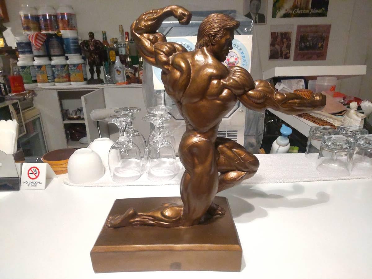 Amazon.co.jp: 選手権大会 ベストポーズ 優勝 ボディビル トロフィー