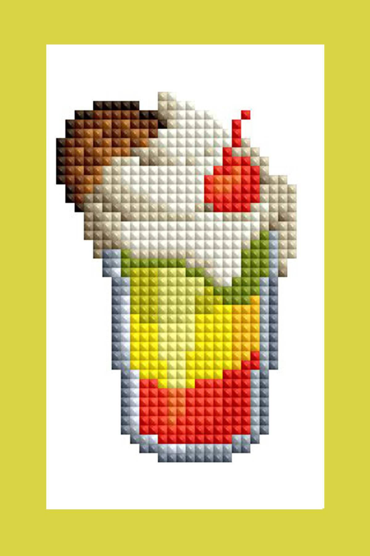 Amazon.co.jp: DIAMOND ART CLUB ドリンク ミニダズル、楽しいDIY