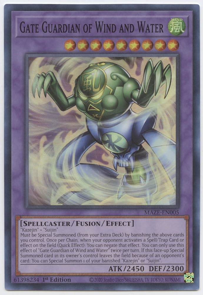 Amazon.com: Gate Guardian of Wind and Water - MAZE-EN005 - Super