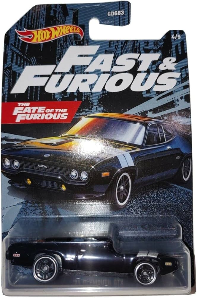 Amazon.com: DieCast Hot Wheels Fast & Furious '71 Plymouth GTX