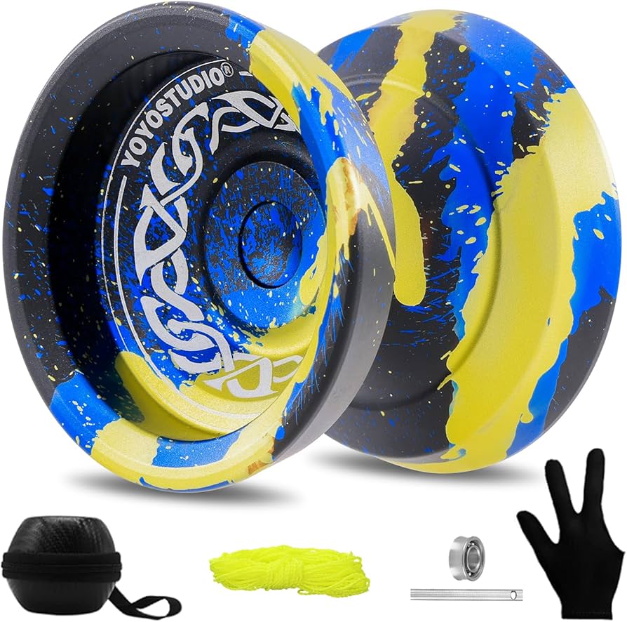 Amazon.com: YOYOSTUDIO F25 Finger Spin Yoyo Professional