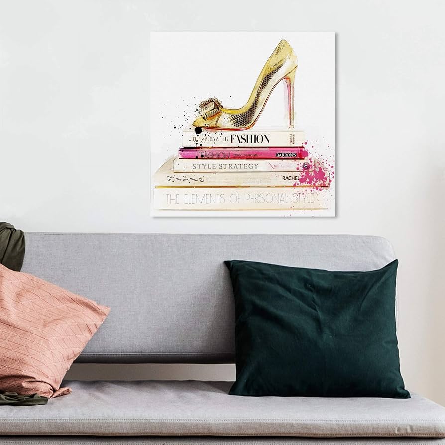 Amazon.co.jp: Oliver Gal(オリバー・ガル) Gold Shoe and Fashion