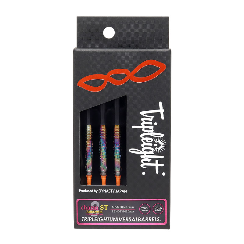 TRIPLEIGHT charm4UR レインボー95 武山郁子選手モデル ダーツ > ソフトダーツ > ブランド【タ行】 > ダイナスティー