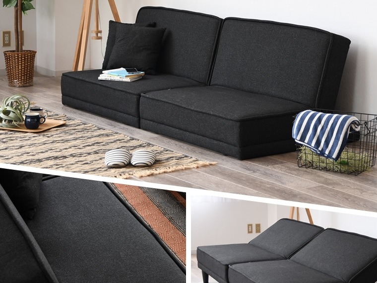 ソファベッド ソファーベッド ファブリック張り セパレートタイプ 14