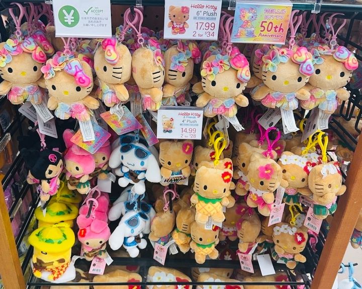 2026年最新グアム ミ*ク様 ハローキティ グアム サイパン ぬいぐるみ