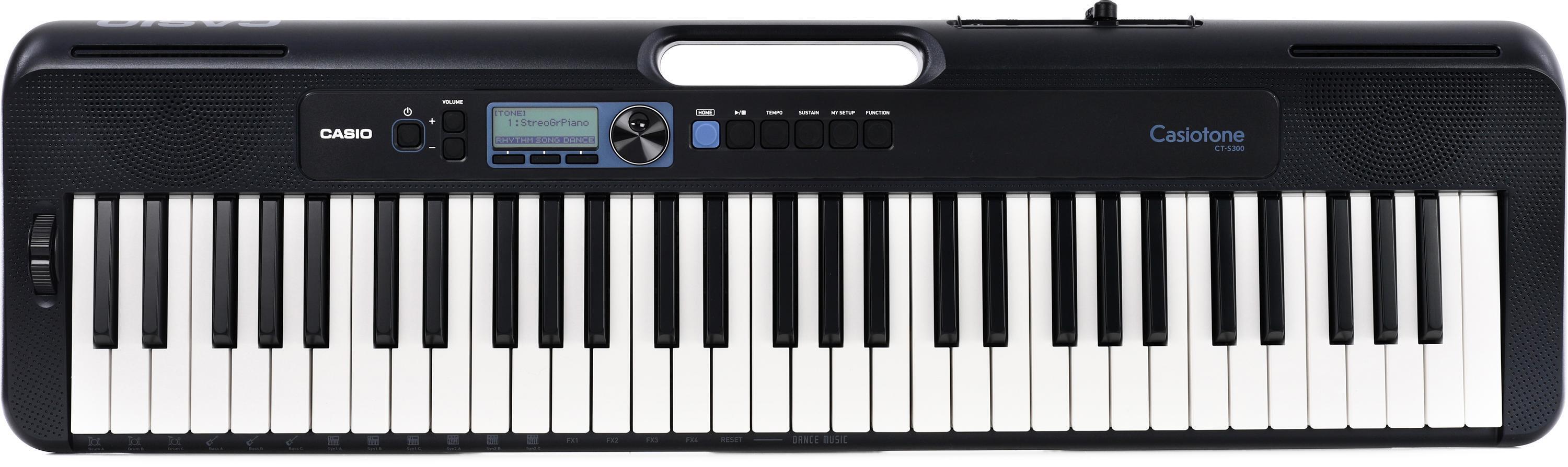 Casio Casiotone CT-S300 61-key Portable Arranger Keyboard | Sweetwater