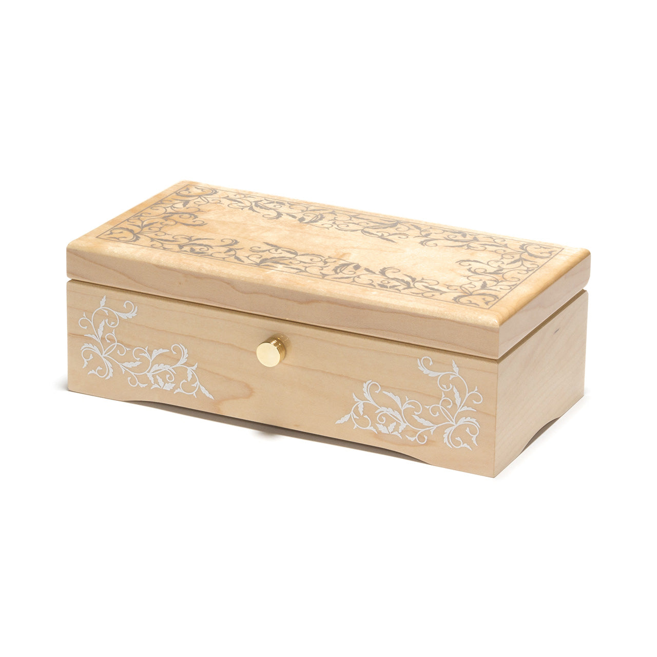 曲が選べる・誕生日に人気】50弁 鏡面仕上げ メープル｜高級仕上げ