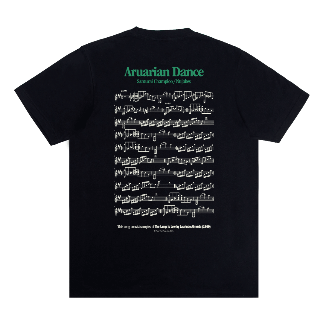 Jun Seba Black Tshirt – Pass The Peas