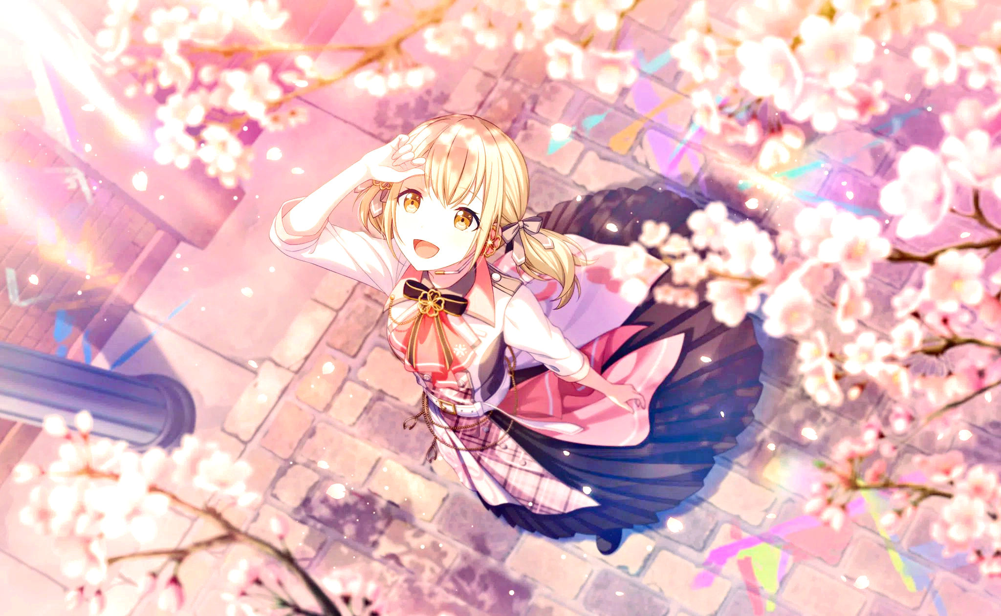 小豆沢こはね プロセカ 桜 ノーブルアート プロセカ プロジェクト