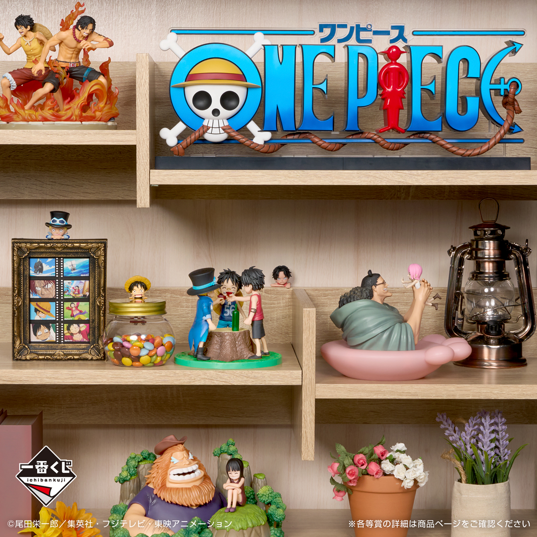 巨大ロゴフィギュア】 一番くじ ワンピース ドラマティックメモリーズ