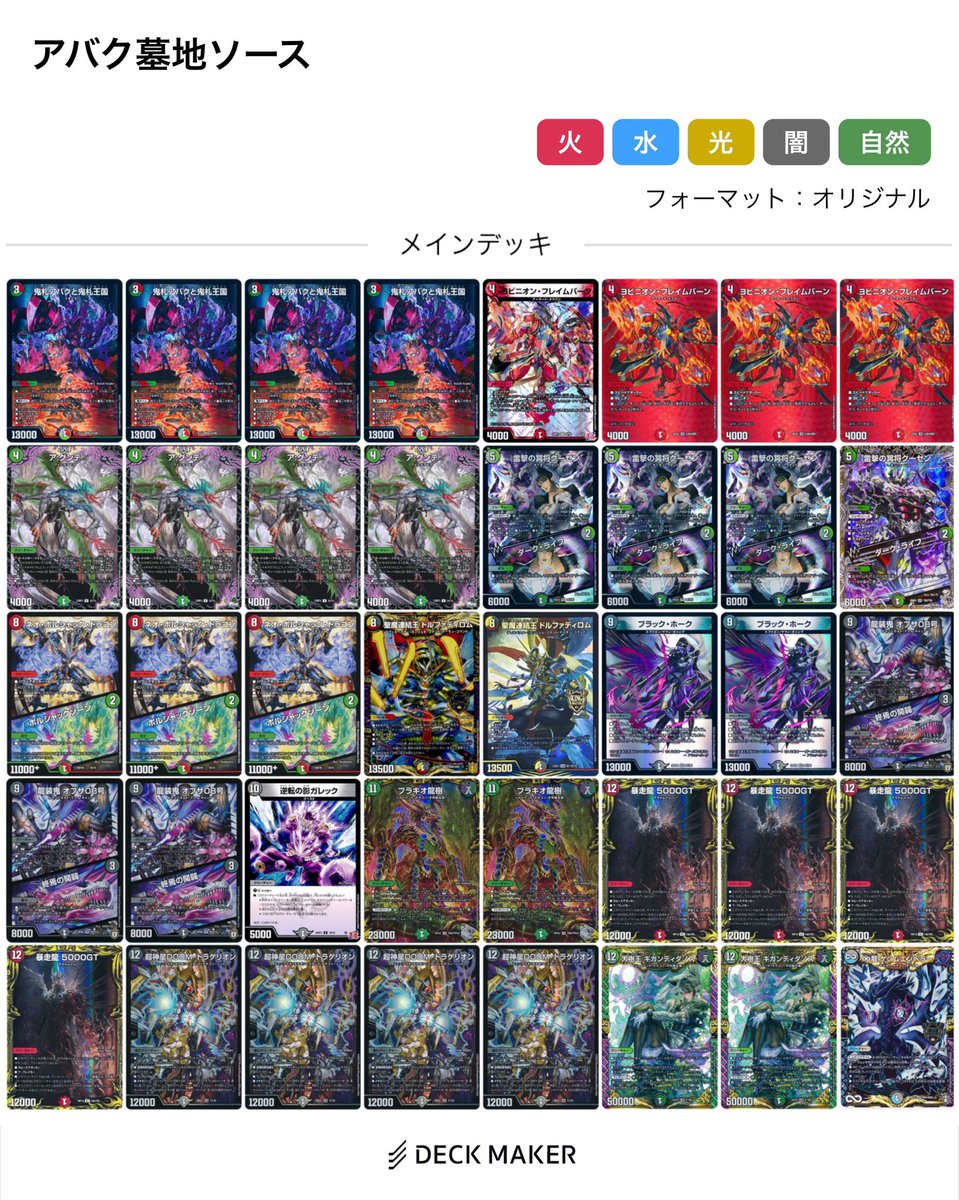 デュエマ アバク墓地リソース 8️⃣9️⃣8️⃣0️⃣ リース