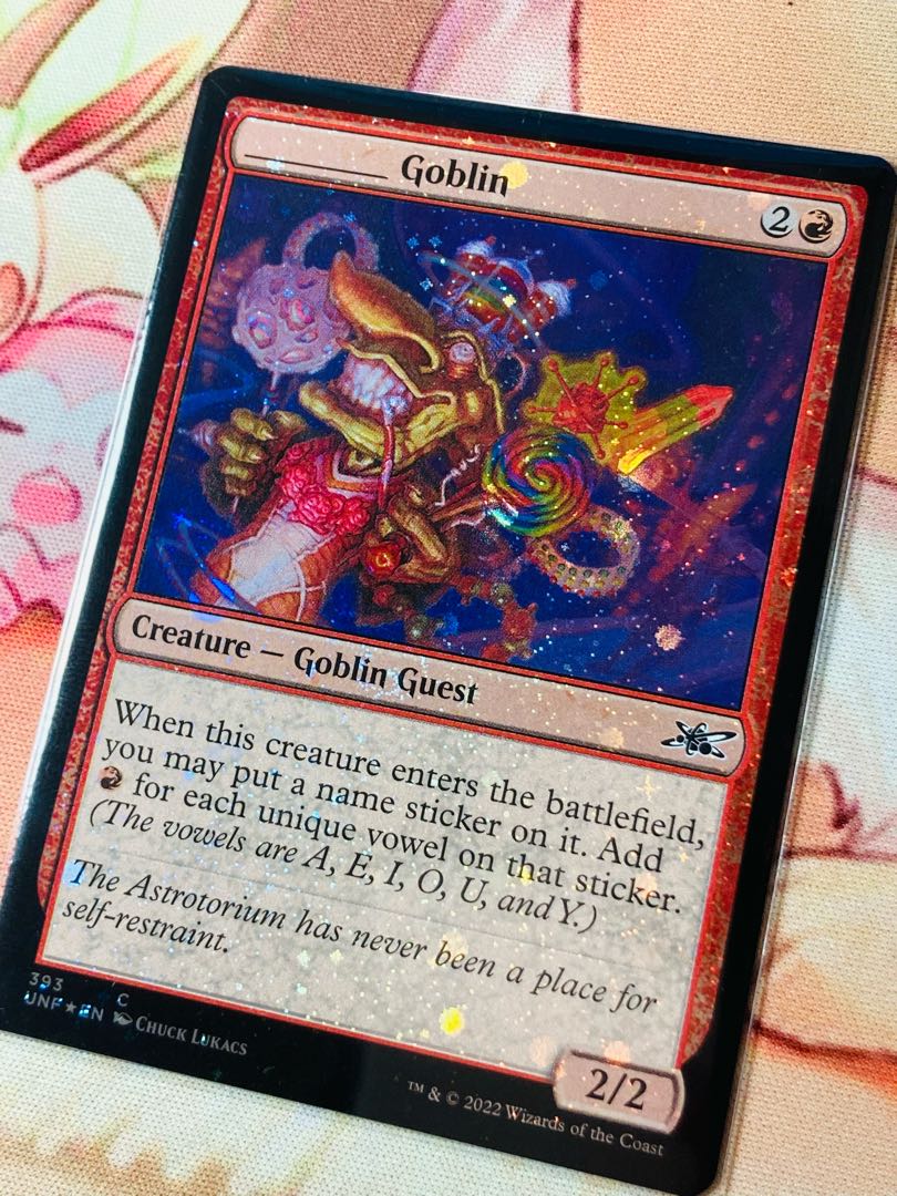 MTG unfinity ______ Goblin galaxy foil, foil 1枚 (New) （535156363