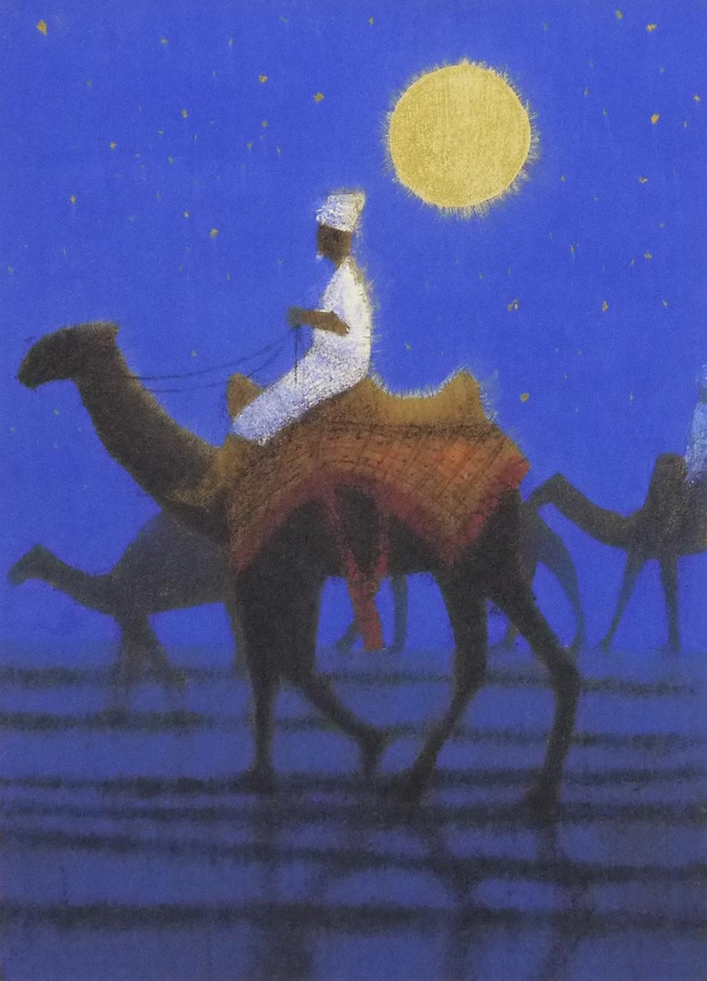 月光流沙らくだ行 | ｜正光画廊