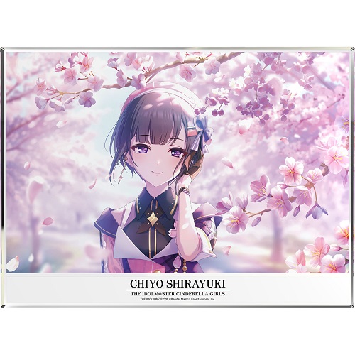 アイドルマスター シンデレラガールズ アイドルフォトパネル 白雪千夜