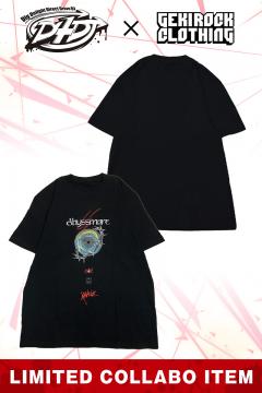 ゲキクロ限定カラー】lynch. ツアーTシャツ GRAY / ロックファッション